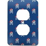 Blue Pirate Electric Outlet Plate