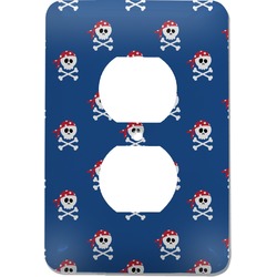 Blue Pirate Electric Outlet Plate (Personalized)