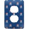 Blue Pirate Electric Outlet Plate