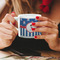 Blue Pirate Double Shot Espresso Cup - Single (Personalized)