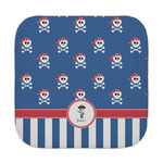 Blue Pirate Face Towel (Personalized)