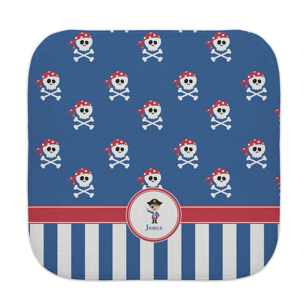 Custom Blue Pirate Face Towel (Personalized)