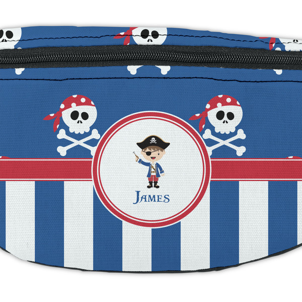 Blue Pirate Fanny Pack - Closeup