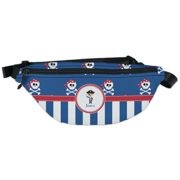 Custom Blue Pirate Fanny Pack - Classic Style (Personalized)