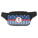 Blue Pirate Fanny Pack - Modern Style (Personalized)