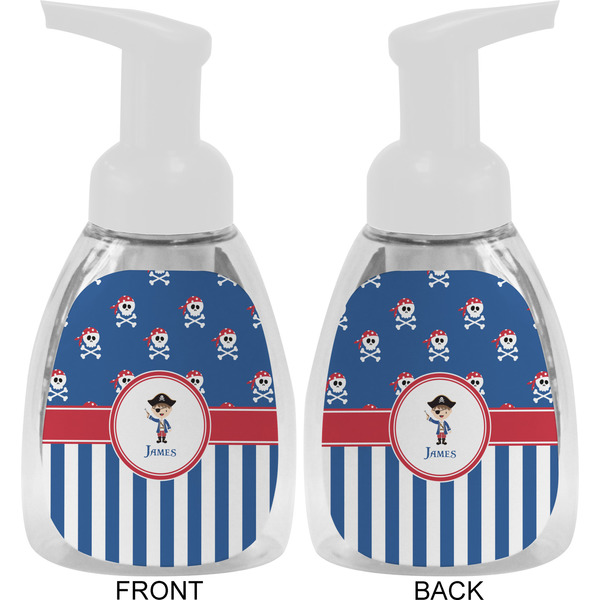 Blue Pirate Foam Soap Bottle Approval - White