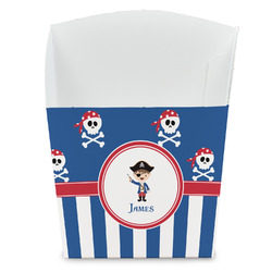 Blue Pirate French Fry Favor Boxes (Personalized)