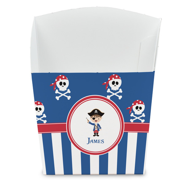 Custom Blue Pirate French Fry Favor Boxes (Personalized)