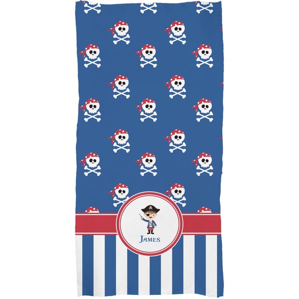 Blue Pirate Full Sized Bath Towel - Apvl