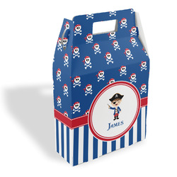 Blue Pirate Gable Favor Box (Personalized)