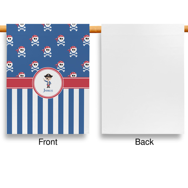 Blue Pirate Garden Flags - Large - Single Sided - APPROVAL