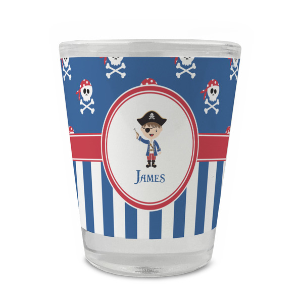 Blue Pirate Glass Shot Glass - Standard - FRONT
