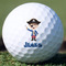Blue Pirate Golf Ball - Branded - Front