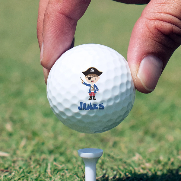 Blue Pirate Golf Ball - Branded - Hand
