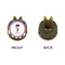Blue Pirate Golf Ball Hat Clip Marker - Apvl - GOLD