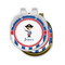Blue Pirate Golf Ball Marker Hat Clip - PARENT/MAIN
