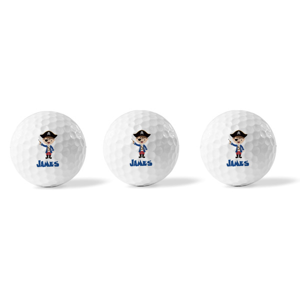 Blue Pirate Golf Balls - Generic - Set of 3 - APPROVAL