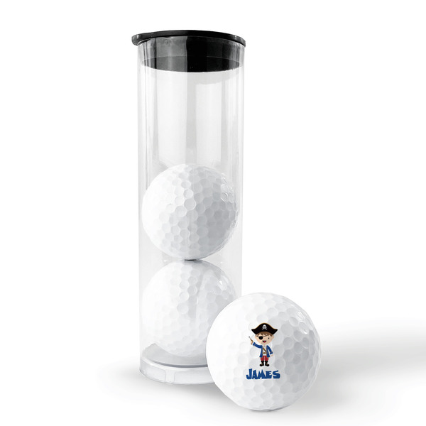 Blue Pirate Golf Balls - Generic - Set of 3 - PACKAGING