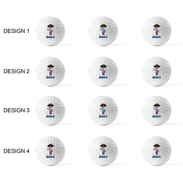 Blue Pirate Golf Balls - Titleist - Set of 12 - APPROVAL