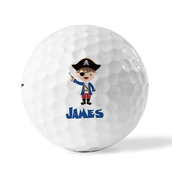 Blue Pirate Golf Balls - Titleist - Set of 12 - FRONT