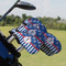 Blue Pirate Golf Club Cover - Set of 9 - On Clubs