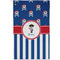 Blue Pirate Golf Towel (Personalized) - APPROVAL (Small Full Print)