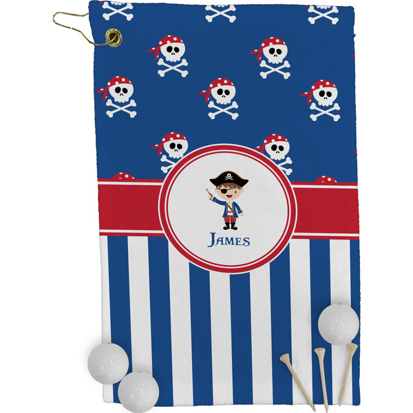 Blue Pirate Golf Towel (Personalized)