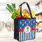 Blue Pirate Grocery Bag - LIFESTYLE