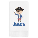 Blue Pirate Guest Towels - Full Color (Personalized)