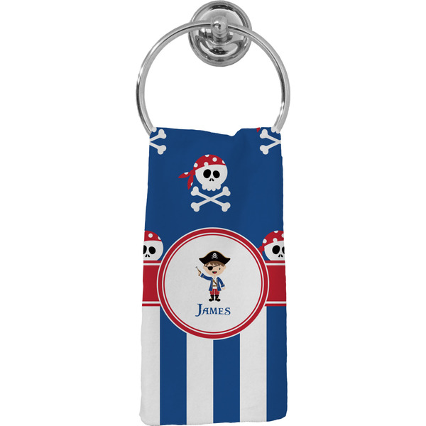 Custom Blue Pirate Hand Towel - Full Print (Personalized)