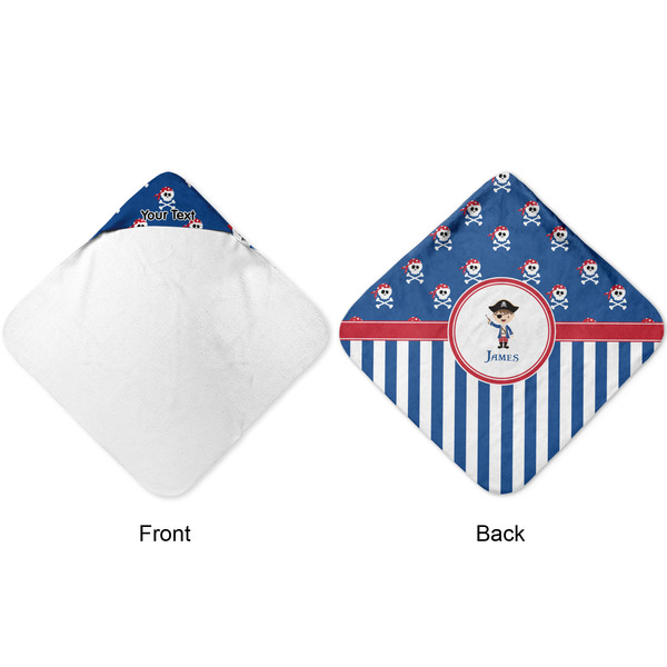 Blue Pirate Hooded Baby Towel- Approval