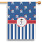 Blue Pirate House Flags - Single Sided - PARENT MAIN