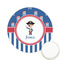 Blue Pirate Printed Cookie Topper - 2.15" (Personalized)
