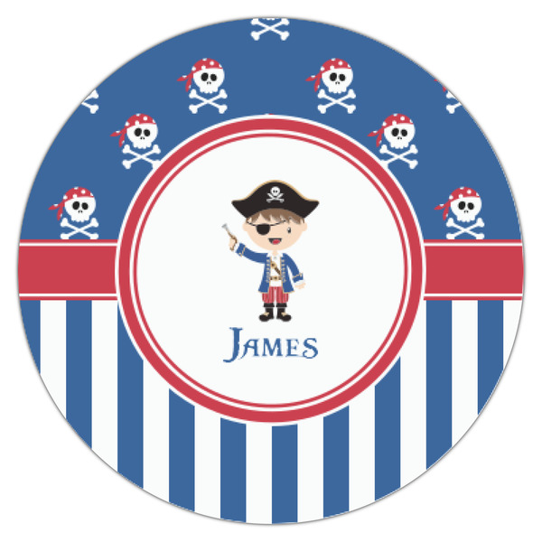 Blue Pirate Icing Circle - XSmall - Single