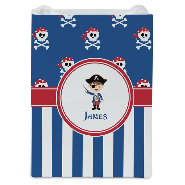 Blue Pirate Jewelry Gift Bag - Gloss - Front