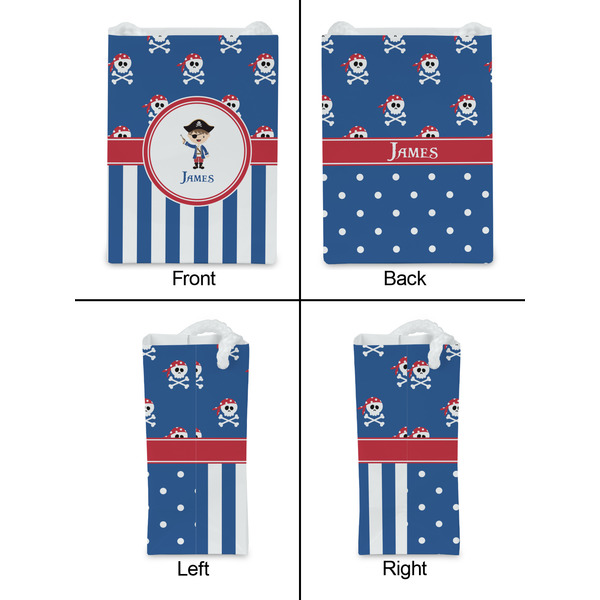 Blue Pirate Jewelry Gift Bag - Matte - Approval