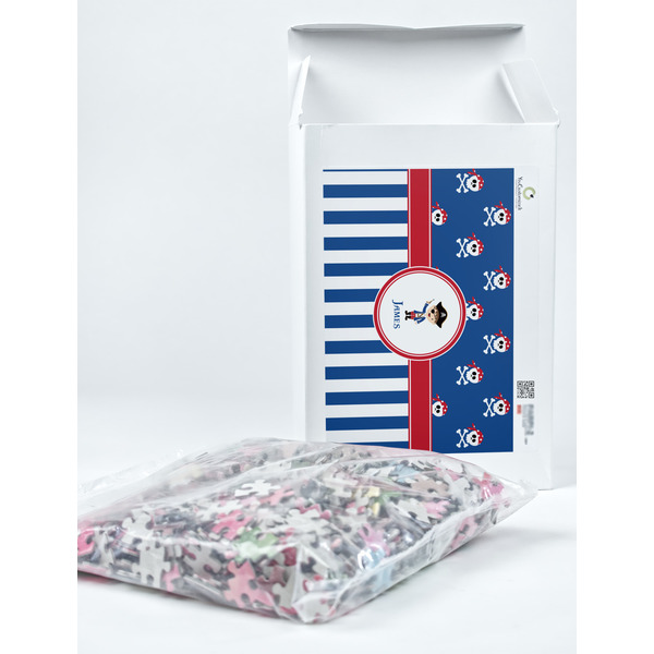 Blue Pirate Jigsaw Puzzle 1014 Piece - Box