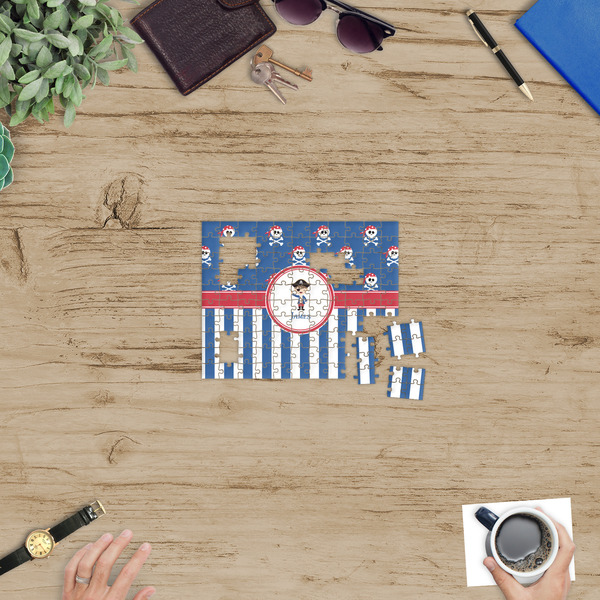 Blue Pirate Jigsaw Puzzle 110 Piece - In Context