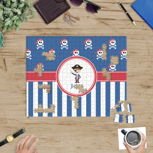 Blue Pirate Jigsaw Puzzle 500 Piece - In Context