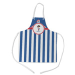 Blue Pirate Kid's Apron - Medium (Personalized)