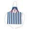 Blue Pirate Kid's Apron w/ Name or Text