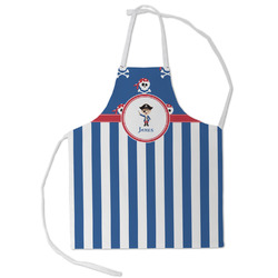 Blue Pirate Kid's Apron - Small (Personalized)