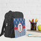 Blue Pirate Kid's Backpack - Lifestyle