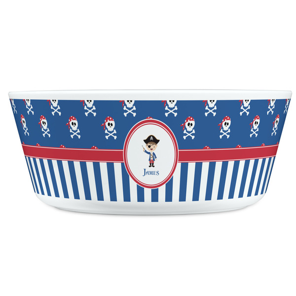 Blue Pirate Kids Bowls - FRONT