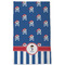 Blue Pirate Kitchen Towel - Poly Cotton - Full Front