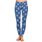 Blue Pirate Ladies Leggings - 2X-Large
