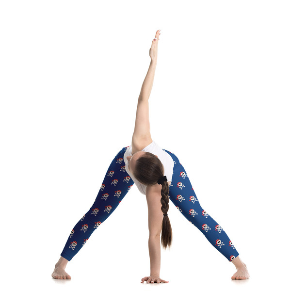 Blue Pirate Ladies Leggings - LIFESTYLE