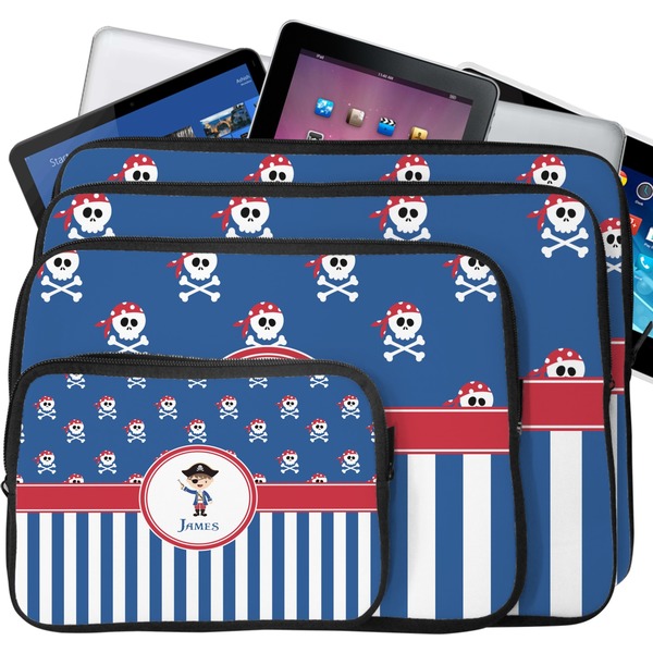 Blue Pirate Laptop Case Sizes