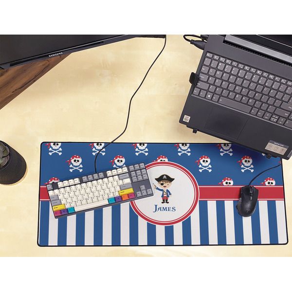 Blue Pirate Large Gaming Mats - LIFESTYLE