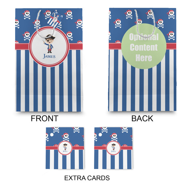 Blue Pirate Large Gift Bag - Approval